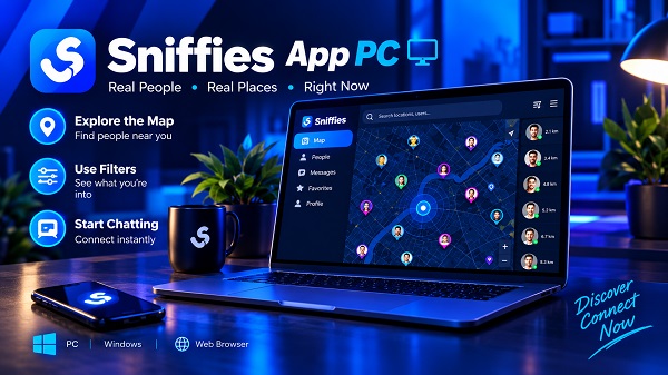 sniffies app on pc